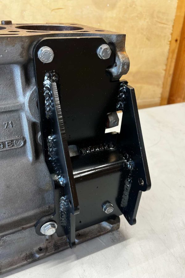 Installed Hobiedave AC Bracket Right view